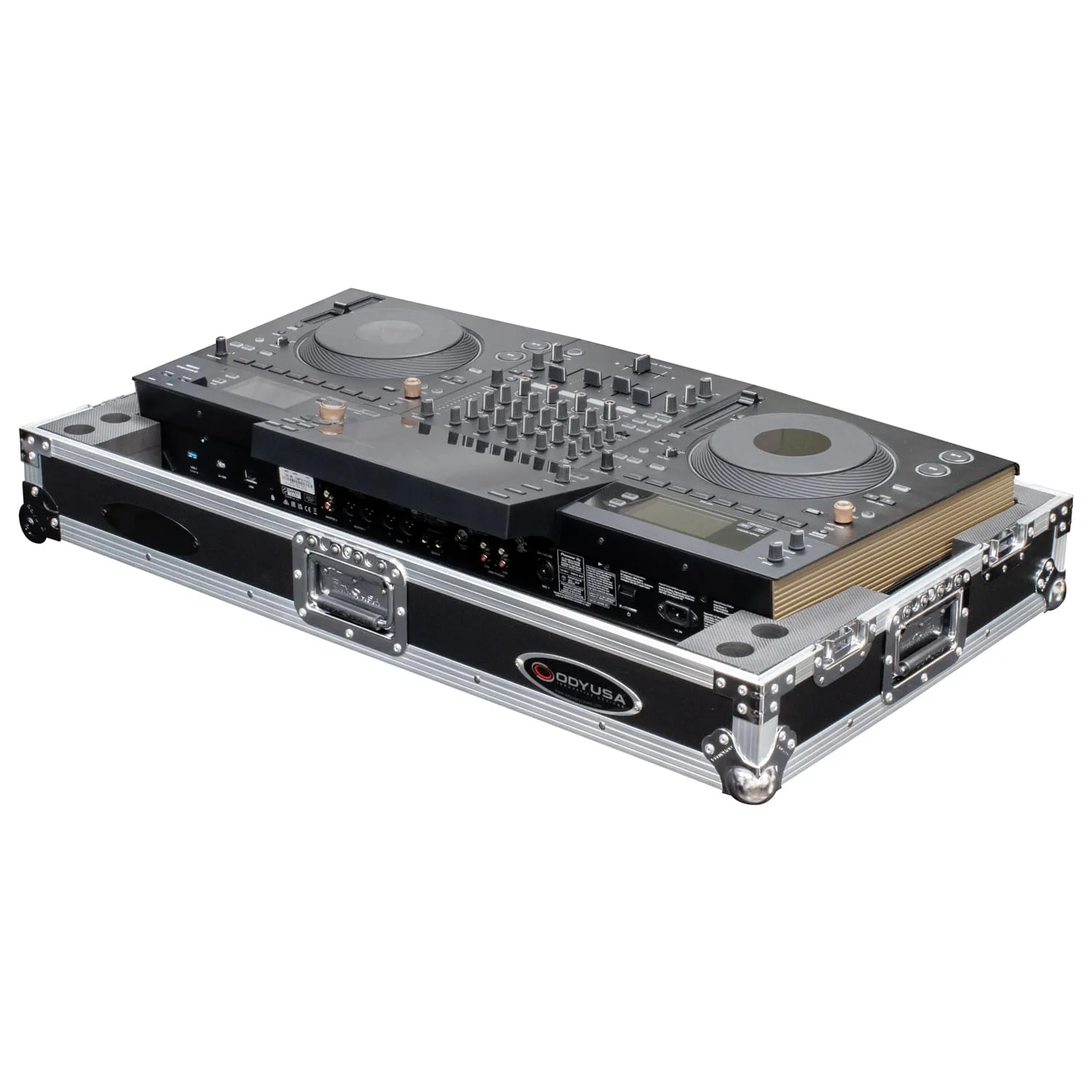 Odyssey Pioneer DJ OPUS-QUAD 1U Flight Case - Image 2
