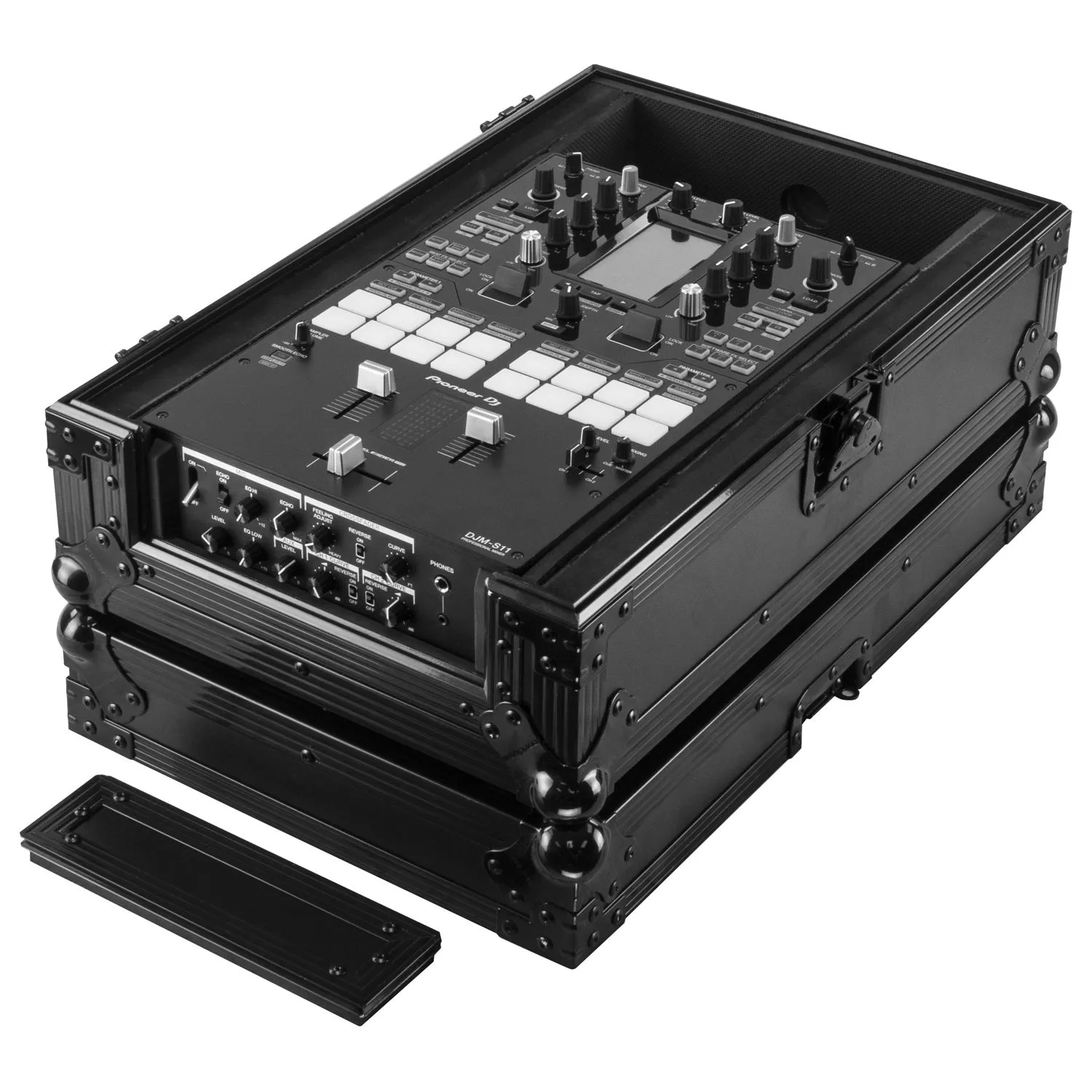 Pioneer DJM-S7, DJM-S11, Rane Seventy-Two Black Label Flight Case - Image 2