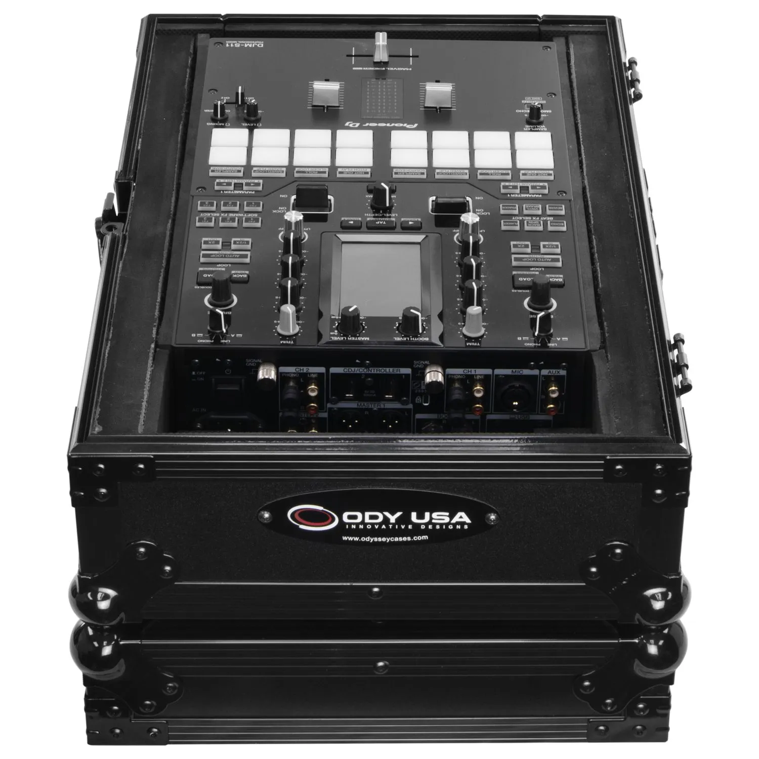 Pioneer DJM-S7, DJM-S11, Rane Seventy-Two Black Label Flight Case - Image 6