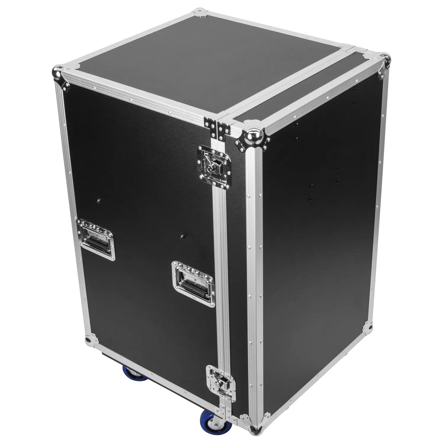 Deluxe Six Drawer Workbox Tour Flight Case with Casters and Side Table - Image 5