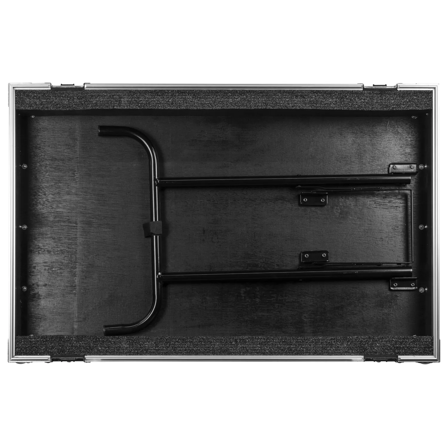 Deluxe Six Drawer Workbox Tour Flight Case with Casters and Side Table - Image 10