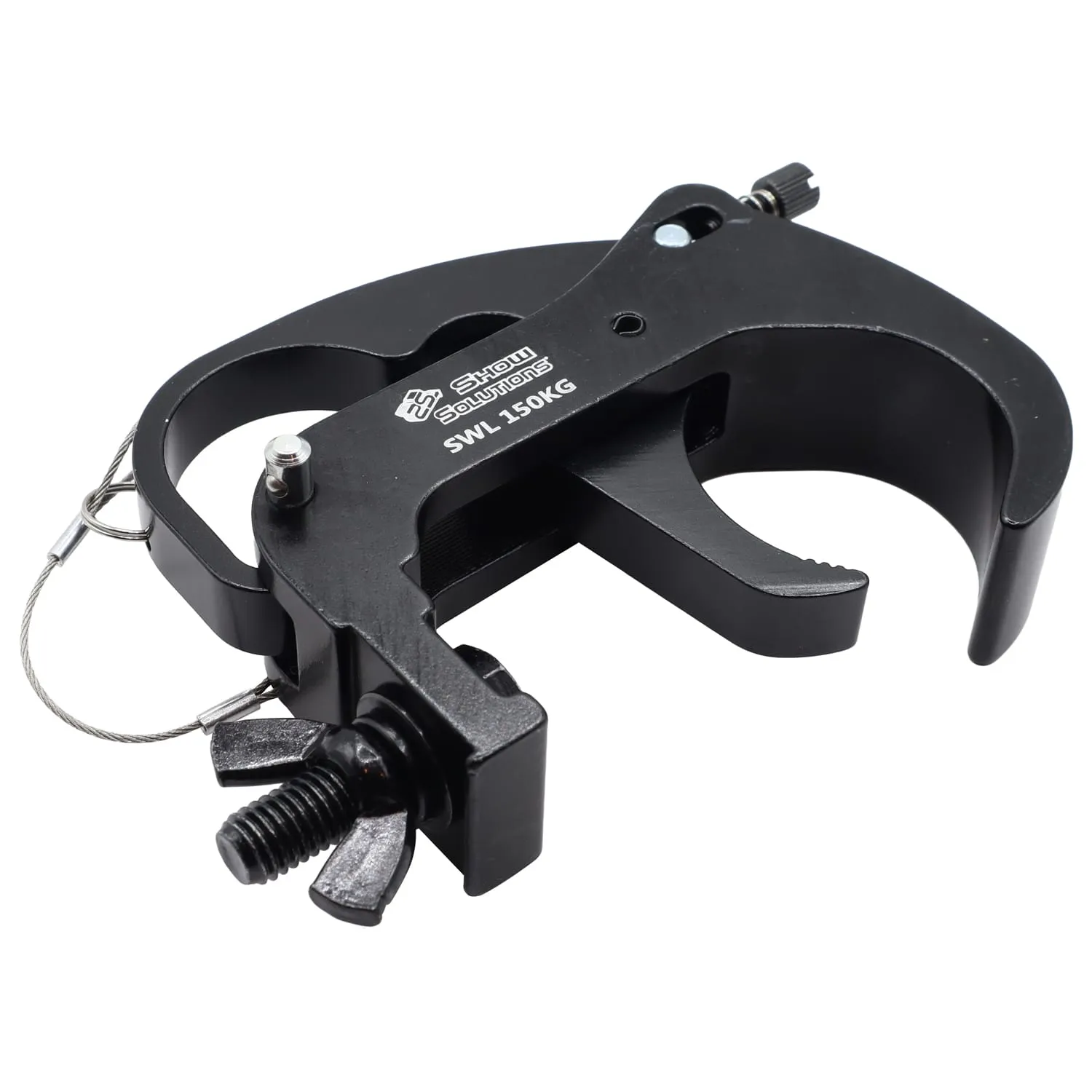 Ultra Swift Clamp, Fits 2" Tube, 330 lb Load Capacity, Black - Image 3
