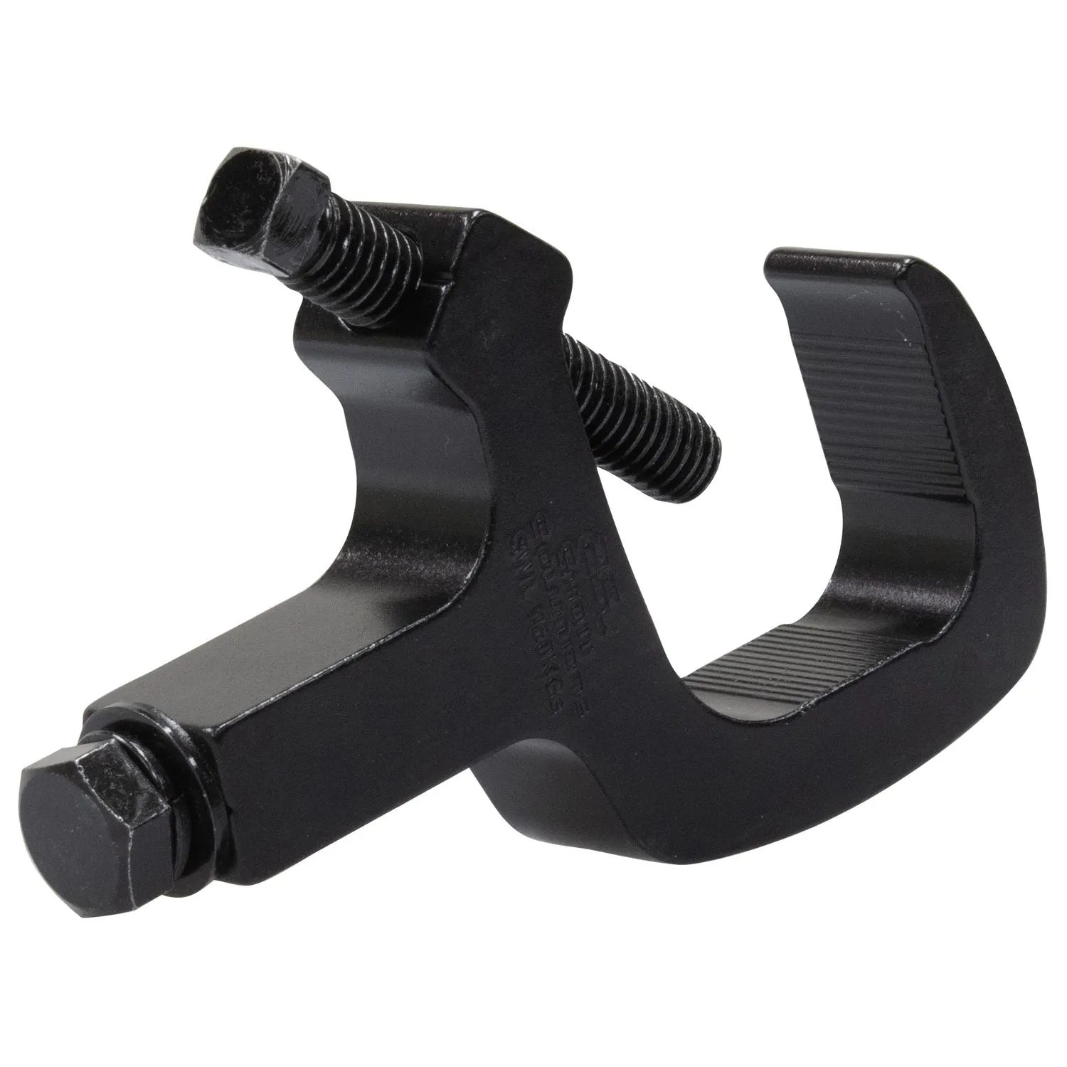 Pro C-clamp, Fits 2" Tube, 330 lb Load, Black - Image 2
