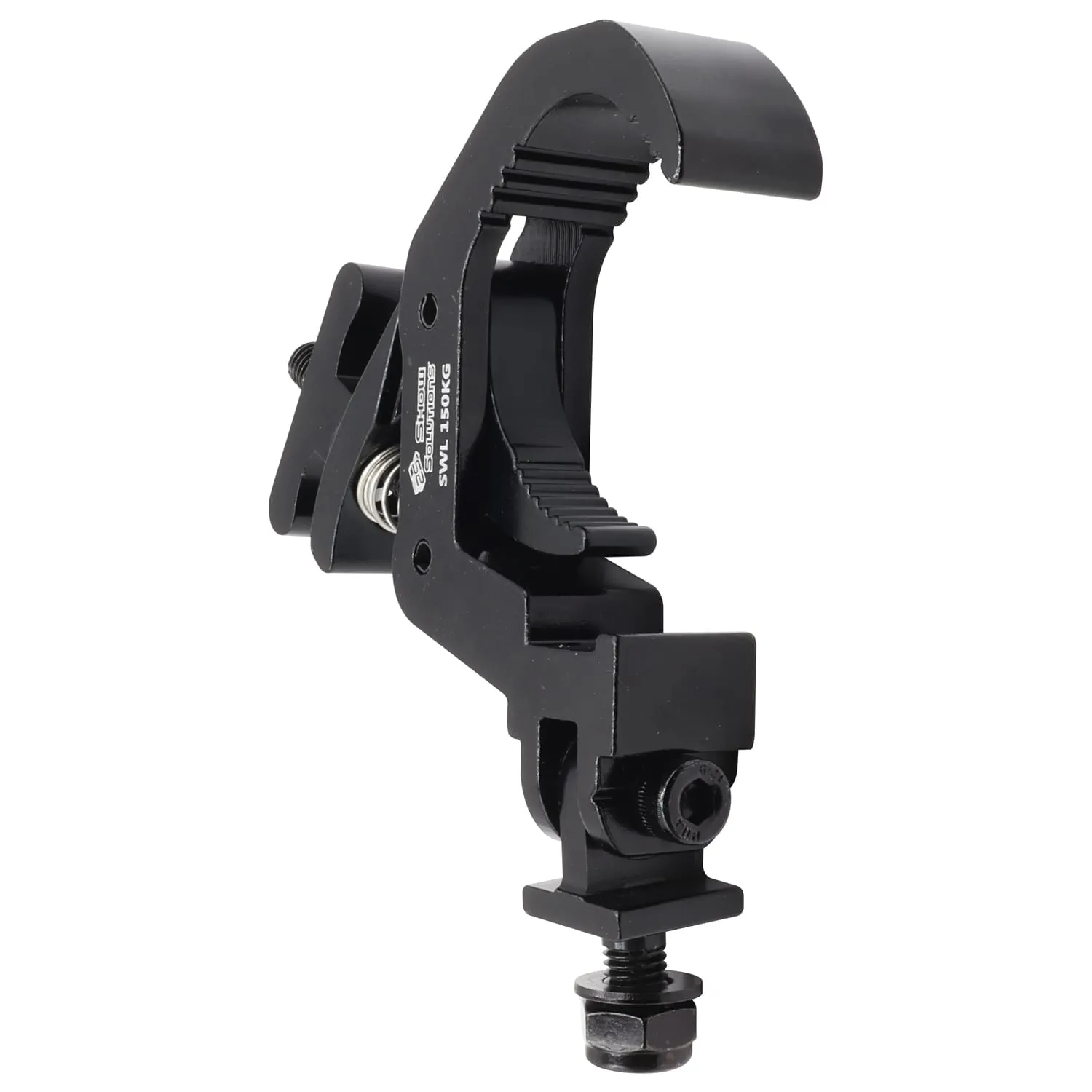 Bi-Directional Quick Clamp, Fits 2" Tube, 330 lb Load Capacity, Black - Image 2