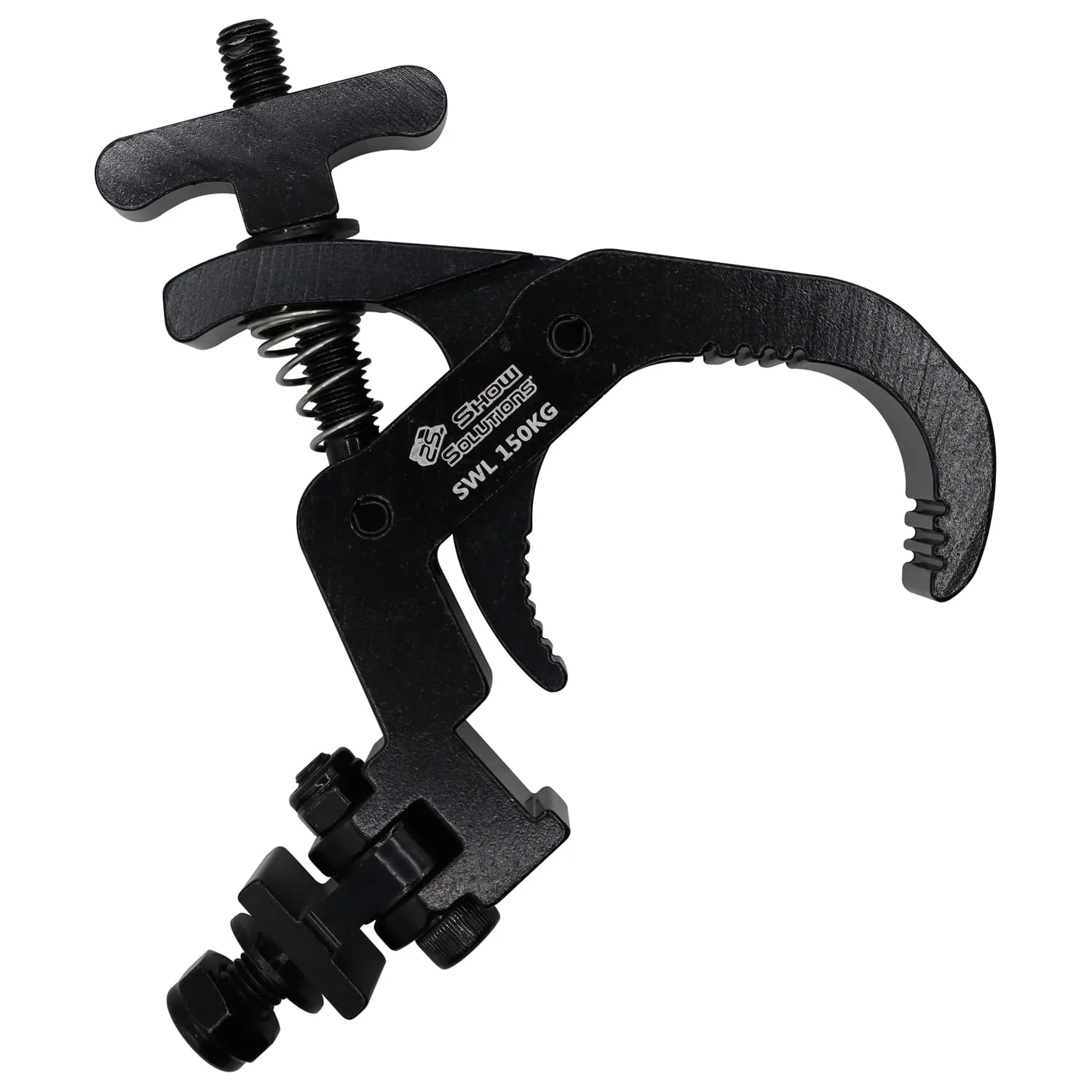 Bi-Directional Quick Clamp, Fits 2" Tube, 330 lb Load Capacity, Black - Image 3