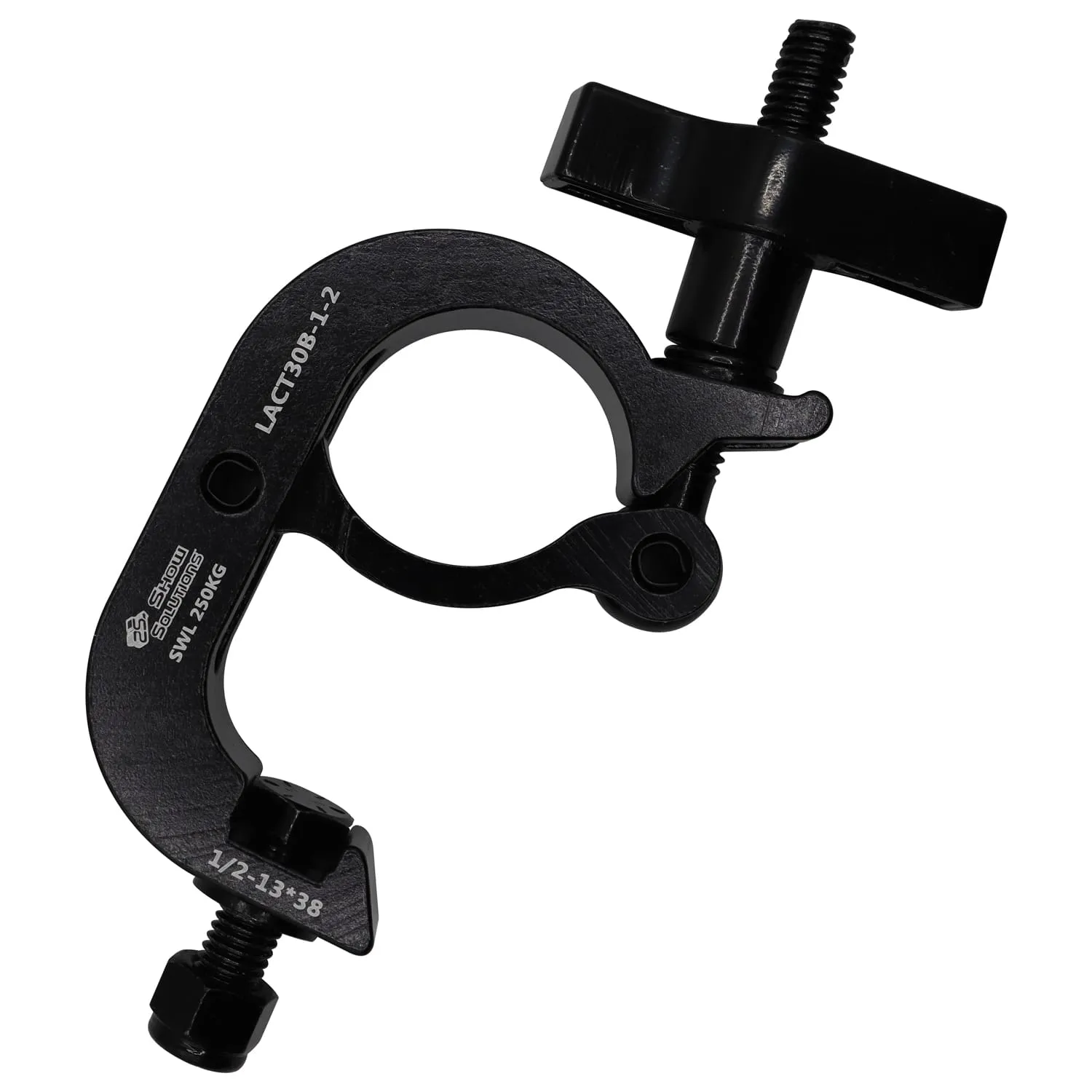 Pro Coupler Trigger Clamp, Fits 2" Tube, 550 lb Load Capacity, Black - Image 3