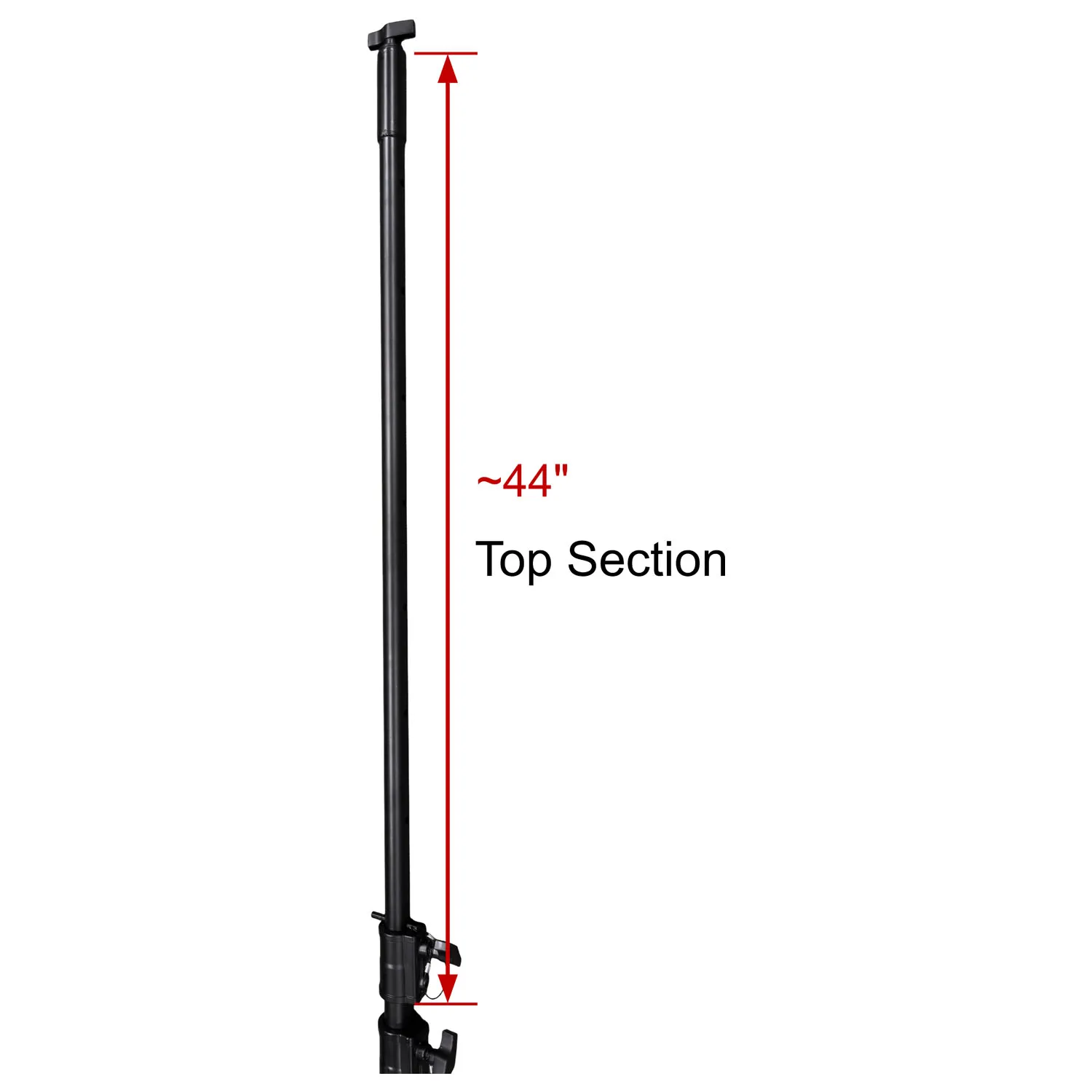 Odyssey Lighting Pole 120" Long - Black - Image 2