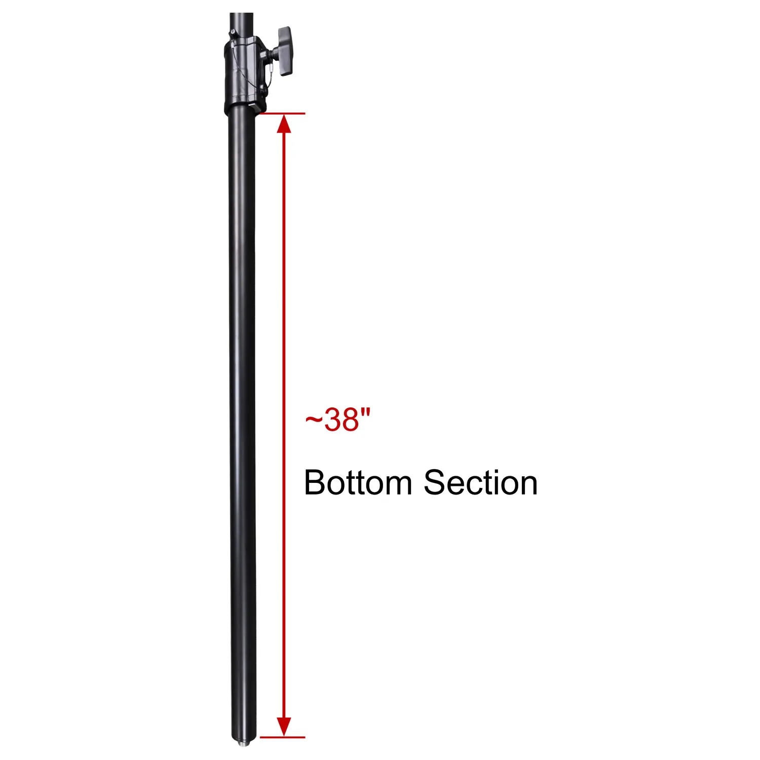 Odyssey Lighting Pole 120" Long - Black - Image 4