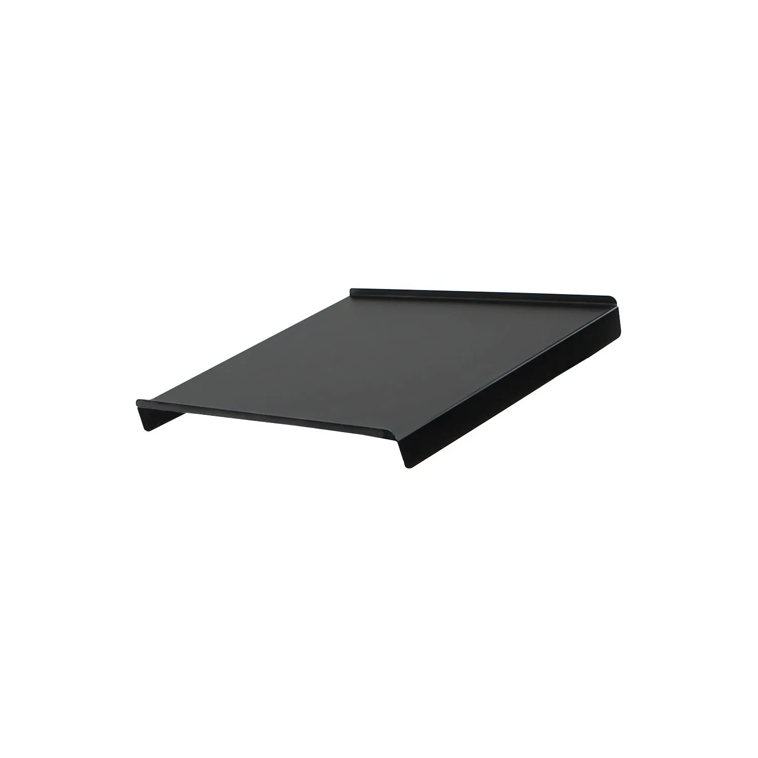Black Two Tier X-Stand with Mic Boom and Top Shelf - Image 5