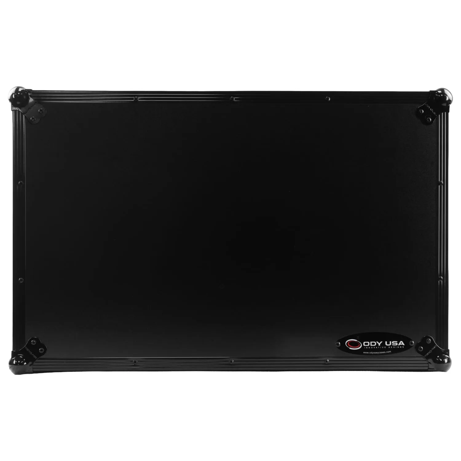 Road Case Series DDJ-GRV6 Case in Black with Wheels and Glide Style Laptop Platform - Image 6