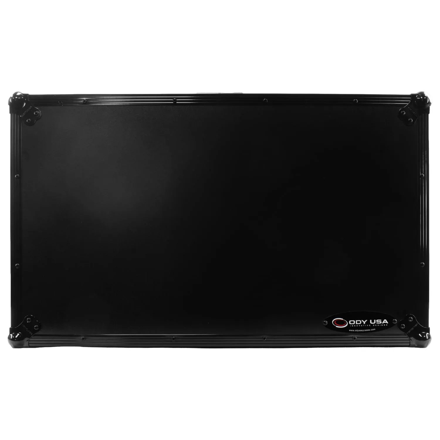 Road Case Series DDJ-REV7 Case in Black with Wheels and Glide Style Laptop Platform - Image 8