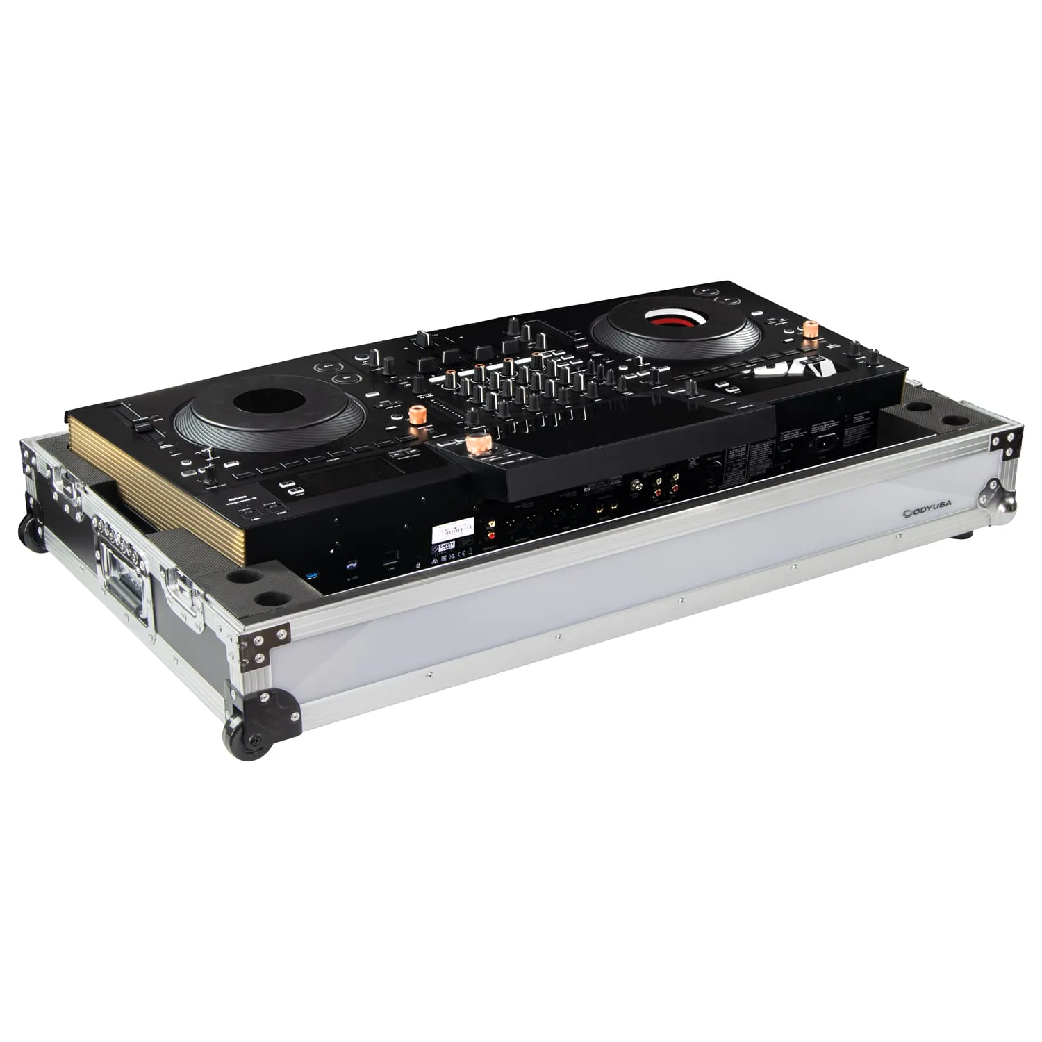 Odyssey Pioneer DJ OPUS-QUAD Flight Effects Show Case with Wheels - Image 2