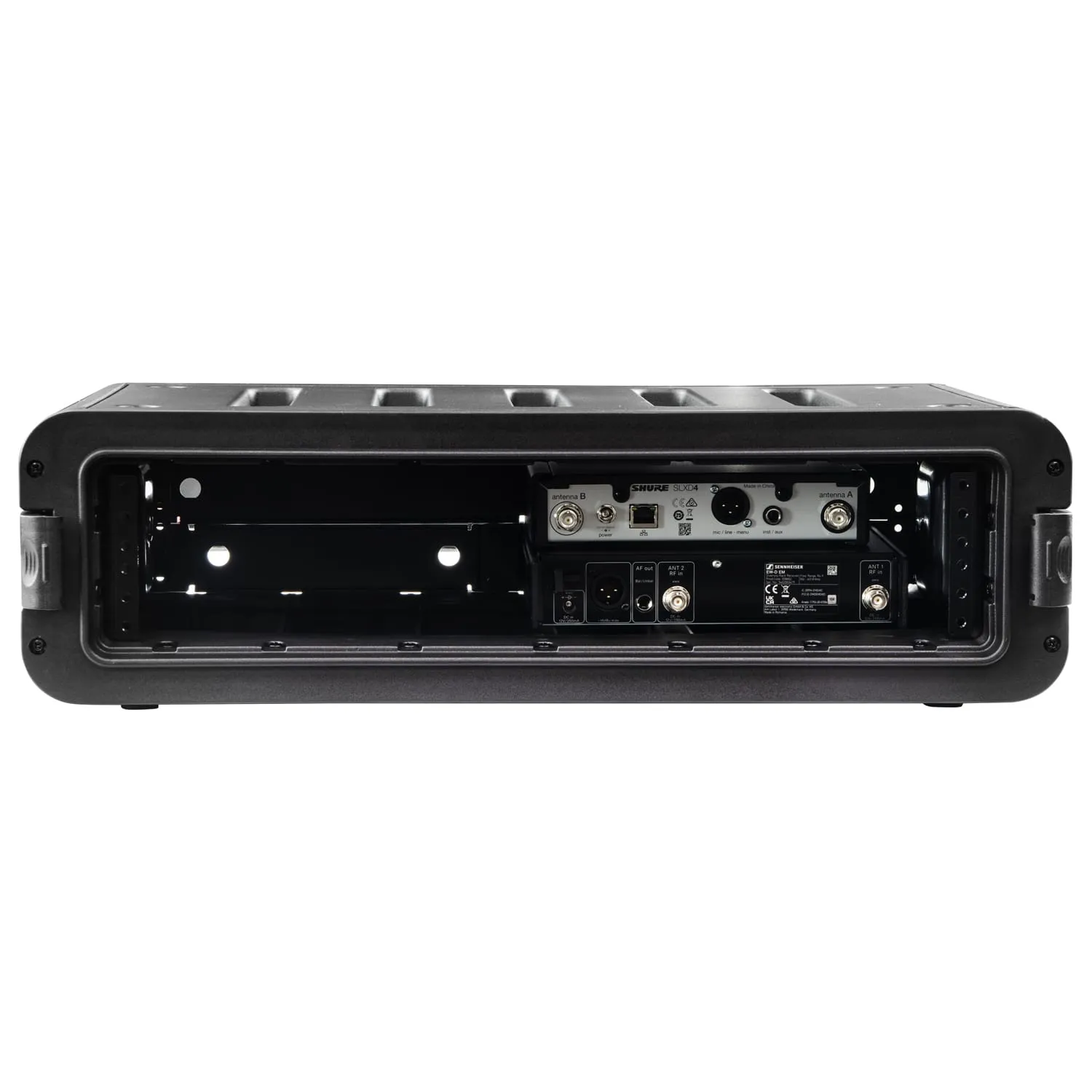 Odyssey Watertight 2U Rack Case with 2 Microphone Compartments - Image 7