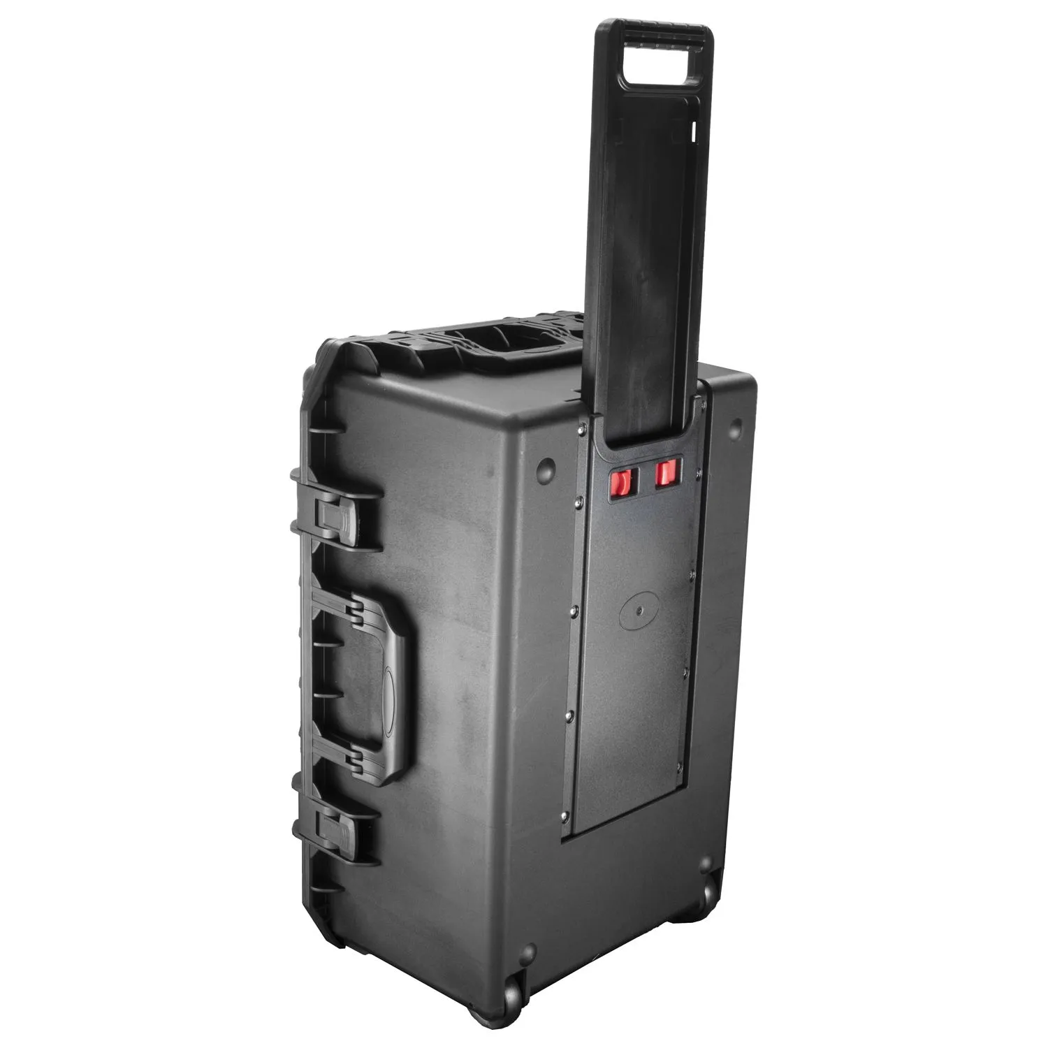 Empty 21" x 15.5" x 8" Bottom Interior Injection-Molded Trolley Utility Case - Image 2