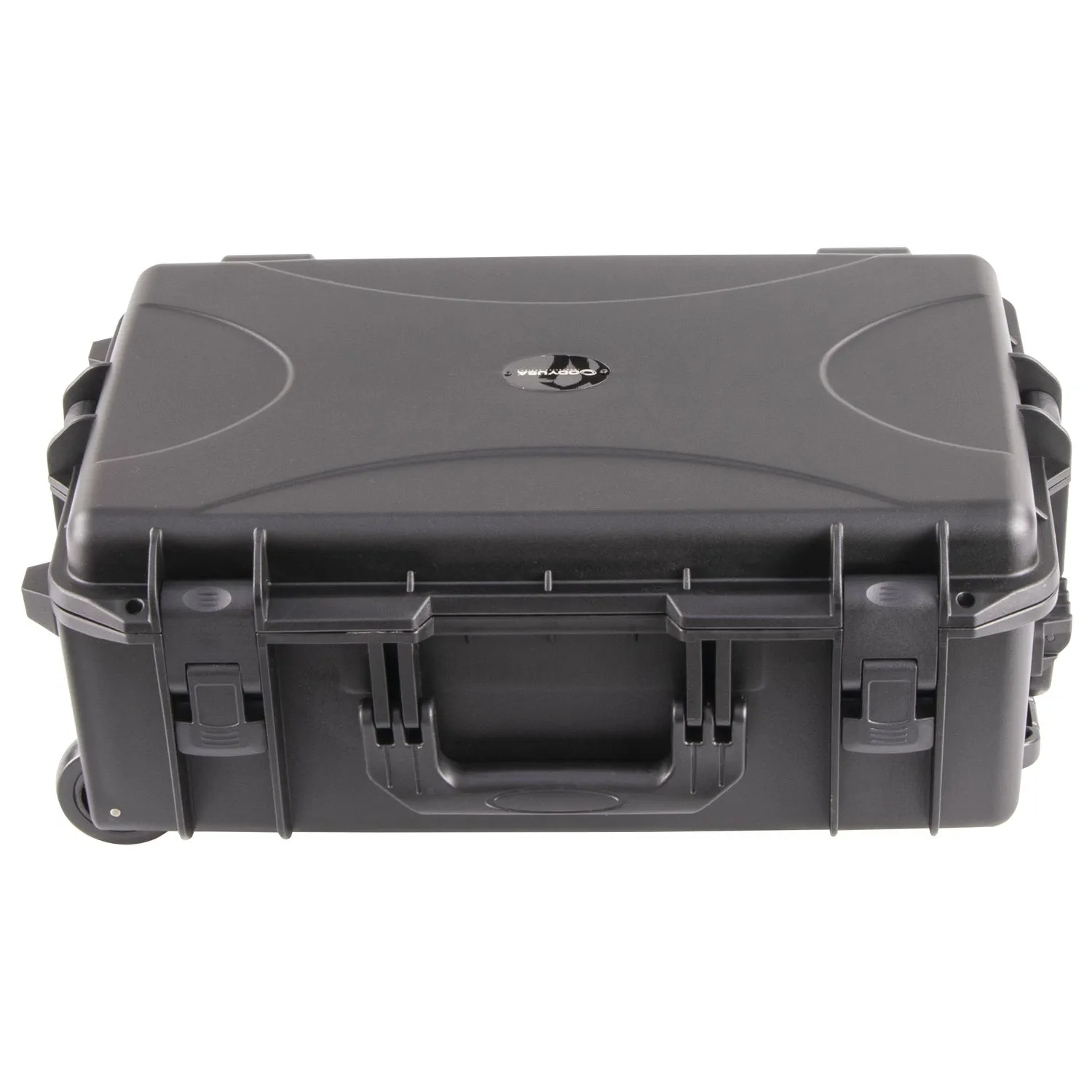 Empty 21.5" x 17.75" x 9.75" Bottom Interior Injection-Molded Trolley Utility Case - Image 6