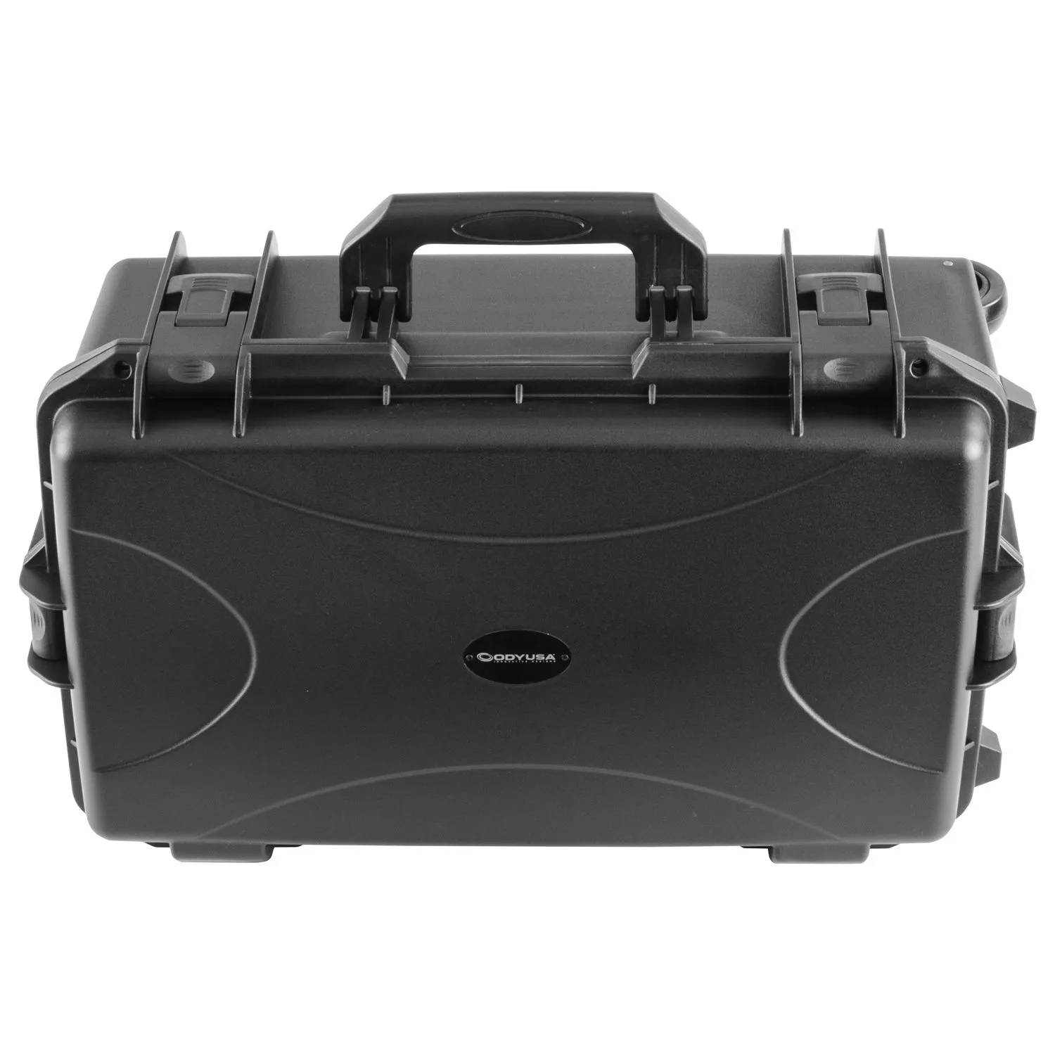 Empty 21.5" x 17.75" x 9.75" Bottom Interior Injection-Molded Trolley Utility Case - Image 7