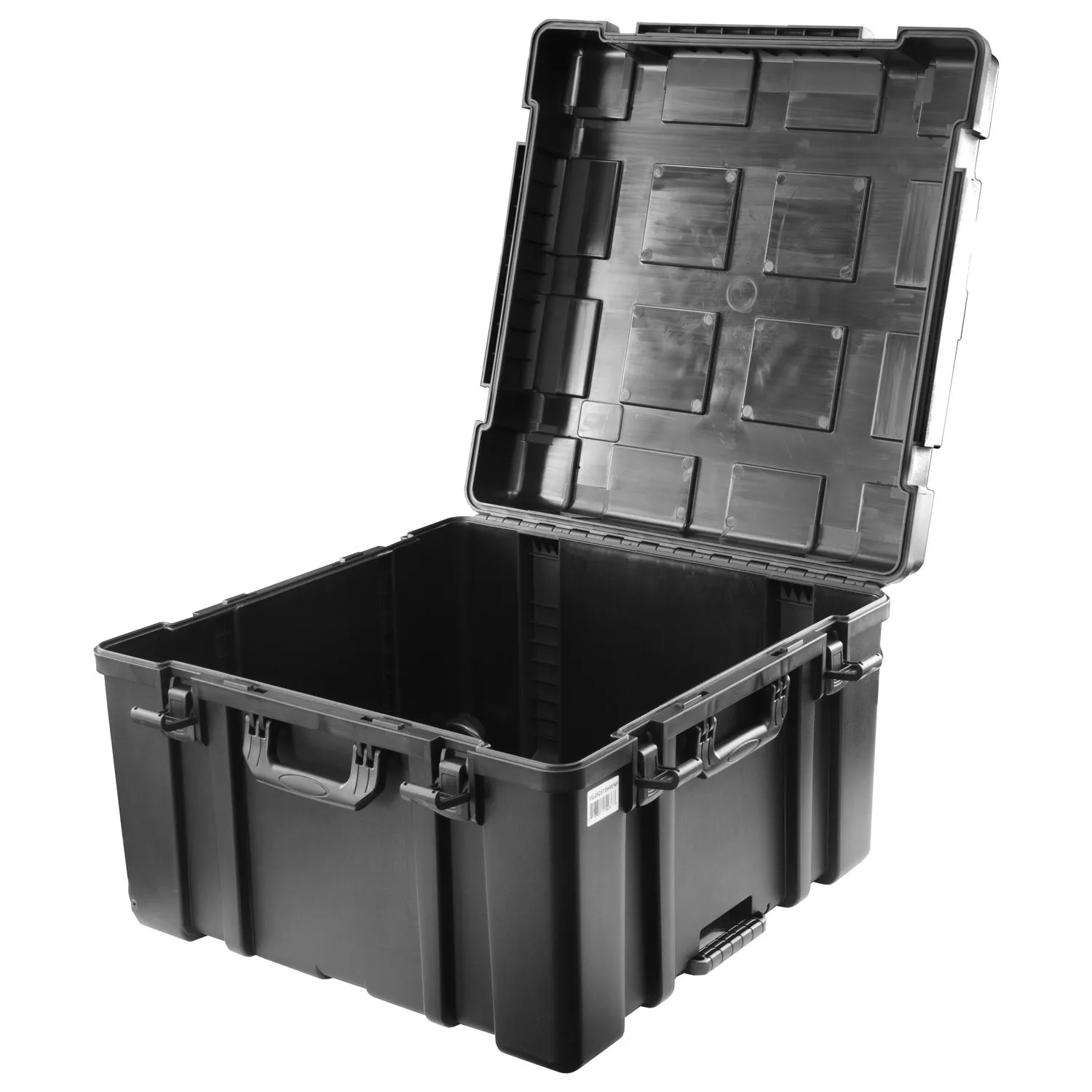 Empty 26.5" x 25.5" x 13.5" Bottom Interior Injection-Molded Trolley Utility Case - Image 3