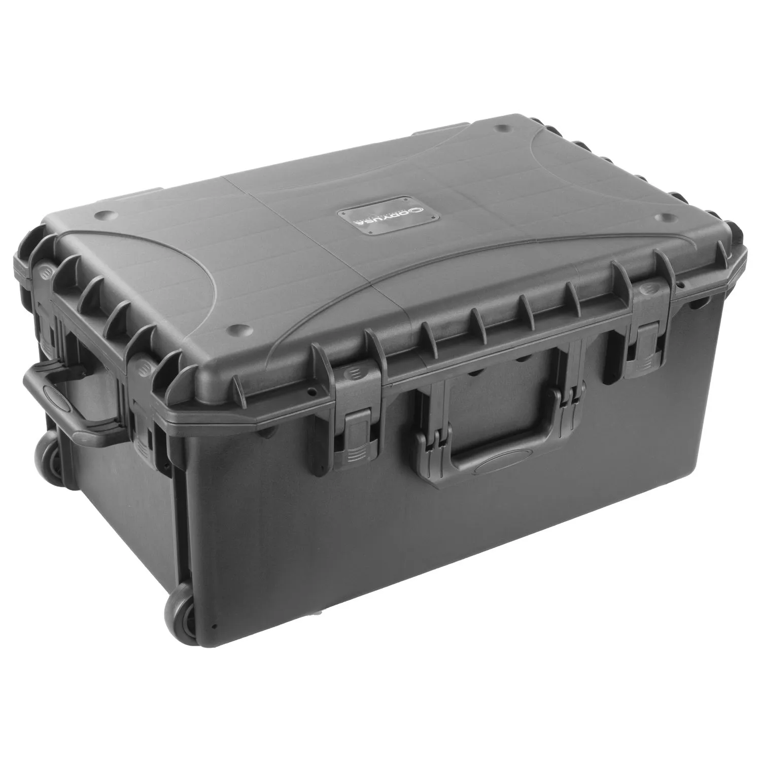 Empty 29" x 18.5" x 9" Bottom Interior Injection-Molded Trolley Utility Case - Image 6