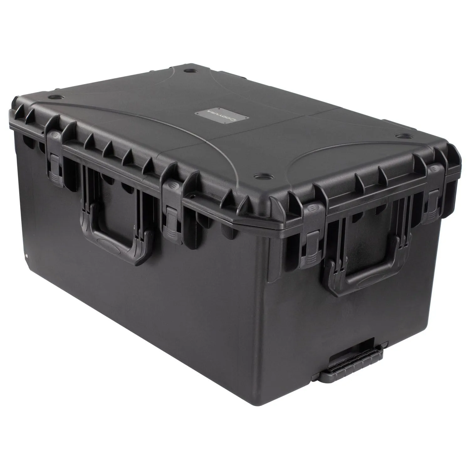 Empty 29.25" x 18.5" x 12.5" Bottom Interior Injection-Molded Trolley Utility Case - Image 4