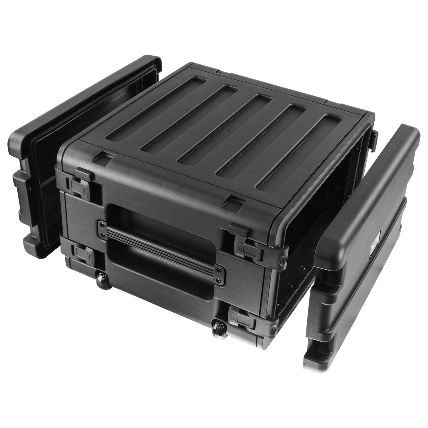 Injection-Molded 6U Rack Trolley Case - Image 6