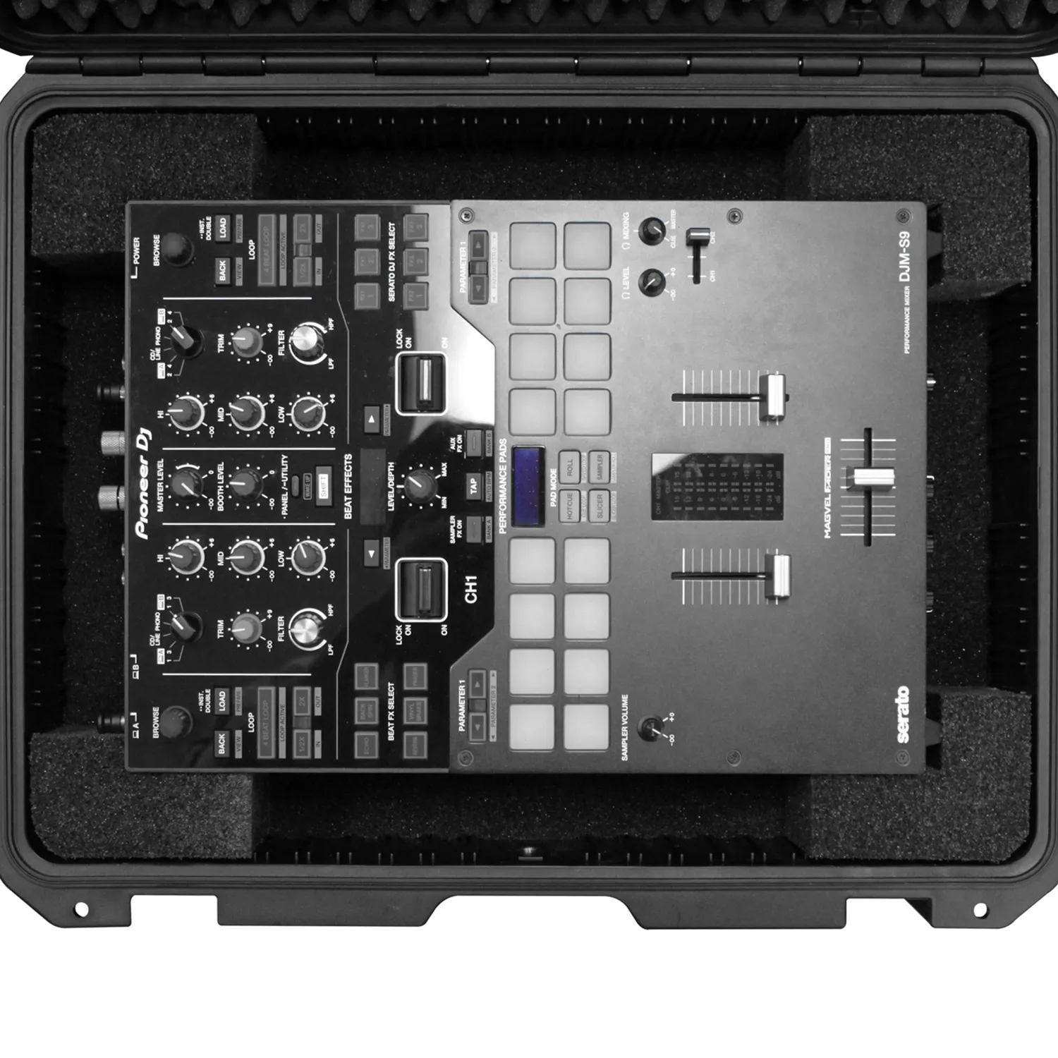Pioneer DJM-S9 DJ Mixer Dustproof and Watertight Carrying Case - Image 4