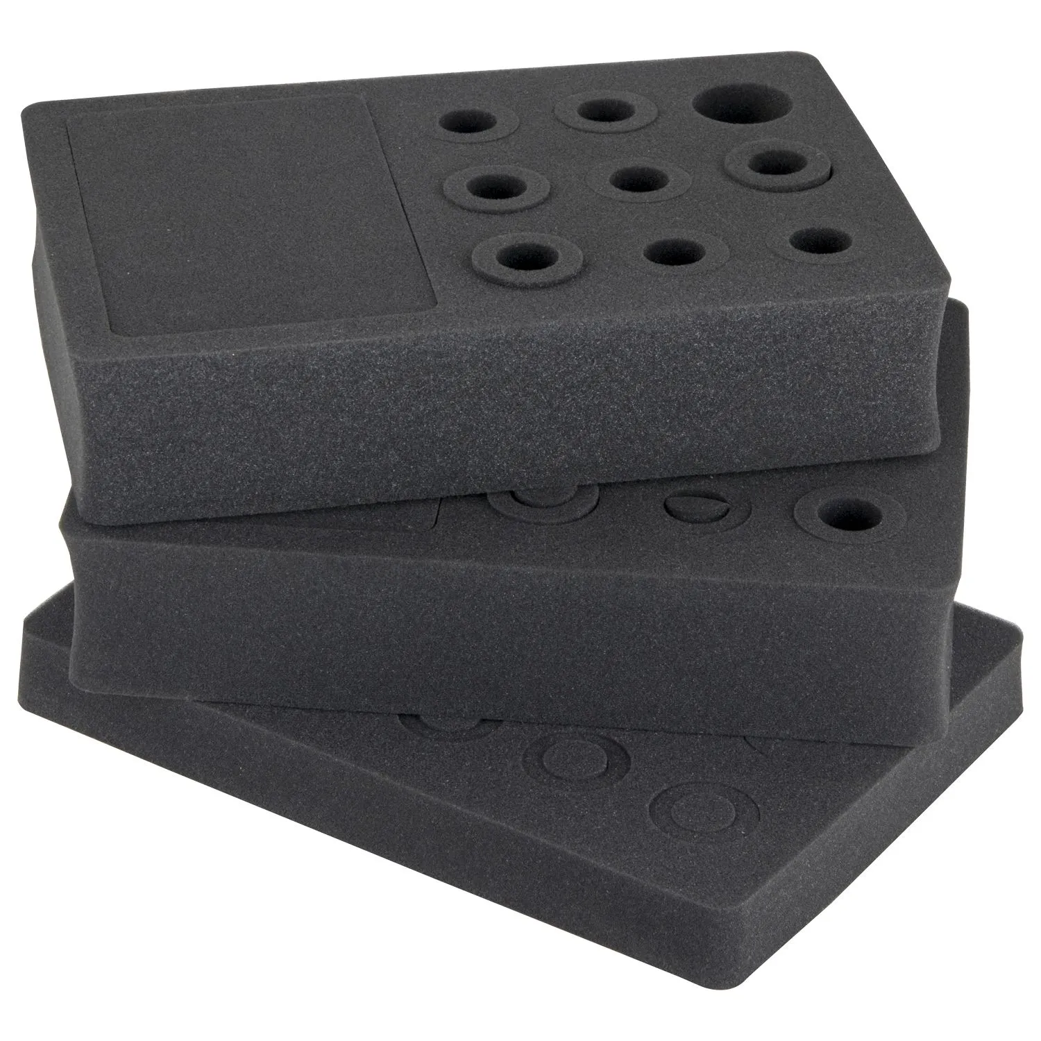 Handheld Microphone Case (Holds 9) With Storage Compartment - Image 8